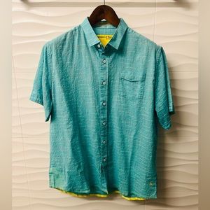 Descendant of Thieves short sleeve button down